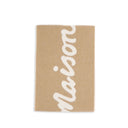 bufanda de escritura a mano MAISON KITSUNE