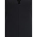 Vestido lápiz con escote en V