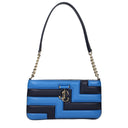 Blue Leather Shoulder Bags