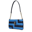 Blue Leather Shoulder Bags