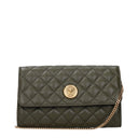 Green Leather Clutch Bags