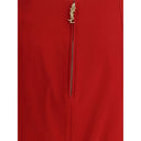 Satin Pencil Skirt