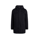 Wool Cashmere Hooded Coat