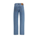 Moon Laser Straight Denim Jeans
