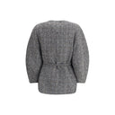 Wool and cotton tweed Blouson Jacket