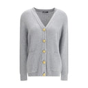 Long Cashmere Cardigan with buttons