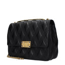 Black Leather Shoulder Bag