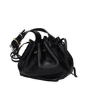 Black Leather Crossbody Bag