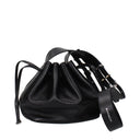 Black Leather Crossbody Bag