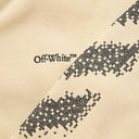 Beigefarbenes Baumwoll-Sweatshirt