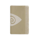 Écharpe en laine beige