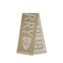 Écharpe en laine beige