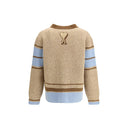 Beige Wool Cardigan