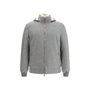 Gray Wool Full-Length Jacket