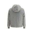 Gray Wool Full-Length Jacket