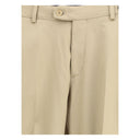 Bicolor Cotton Chino Pants