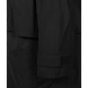 Black Nylon Rain Coat