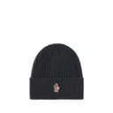 Bonnet en laine mérinos noir