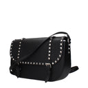 Black Leather Crossbody Bag