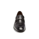 Black Calfskin Slip-On Loafers