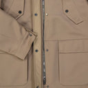Brown Polyester Parka