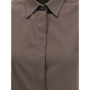 Brown Cotton Shirt