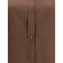 Brown Silk Dress Shirt