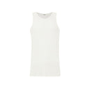 White Cotton Sleveless Jacket