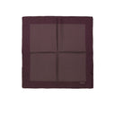 Bordeaux Silk Pocket Square