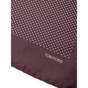 Bordeaux Silk Pocket Square