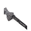 Gray Silk Bowtie