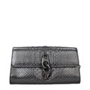 Gray Skin Clutch Bag