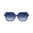 Blue Injected Sunglasses