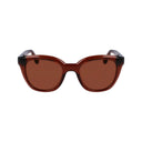 Brown Injected Sunglasses
