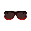 Red Acetate Sunglasses