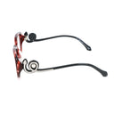 Red Plastic Glasses (Frames)