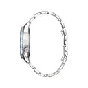 Gray Stainless Steel Dress Watch