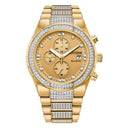 Gold Stainless Steel Dress Watch