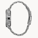 Gray Stainless Steel Bracelet Watch