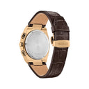 Brown Leather Dress Watch