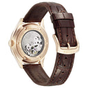 Brown Leather Dress Watch