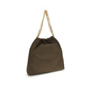Brown Polyester Shoulder Bag
