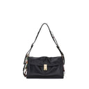 Black Calf Leather Bos Taurus Shoulder Bag
