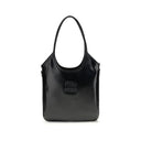 Black Calf Leather Bos Taurus Shoulder Bag