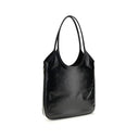 Black Calf Leather Bos Taurus Shoulder Bag