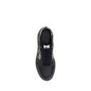 Black Calf Leather Bos Taurus Low Top Sneakers