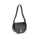 Black Calf Leather Bos Taurus Shoulder Bag