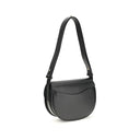 Black Calf Leather Bos Taurus Shoulder Bag
