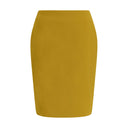 Yellow Viscose Skirt