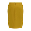 Yellow Viscose Skirt